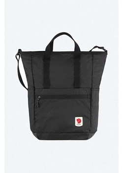 Fjallraven plecak High Coast Totepack kolor czarny duży gładki F23225.550-550 ze sklepu PRM w kategorii Plecaki - zdjęcie 161396144