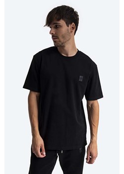 Filling Pieces t-shirt bawełniany Lux Tee kolor czarny gładki 88113731861 ze sklepu PRM w kategorii T-shirty męskie - zdjęcie 161397340