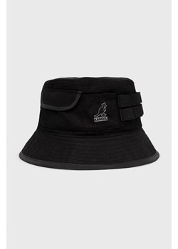 Kangol kapelusz bawełniany kolor czarny bawełniany K5328.BK001-BK001 ze sklepu PRM w kategorii Kapelusze męskie - zdjęcie 161397400