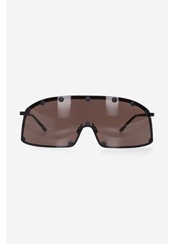 Rick Owens okulary przeciwsłoneczne Occhiali Da Sole Sunglasses Shielding kolor brązowy RG0000001.GBLKBR.0904 ze sklepu PRM w kategorii Okulary przeciwsłoneczne damskie - zdjęcie 161397980