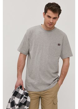 Dickies T-shirt męski kolor szary gładki DK0A4TMOHG0-HEATHERGRE ze sklepu PRM w kategorii T-shirty męskie - zdjęcie 161398584
