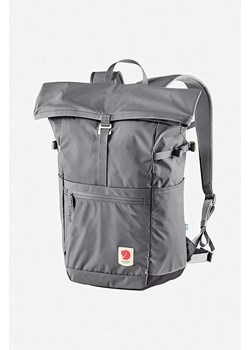 Fjallraven plecak F23222 016 kolor szary duży gładki F23222.016-16 ze sklepu PRM w kategorii Plecaki - zdjęcie 161399220