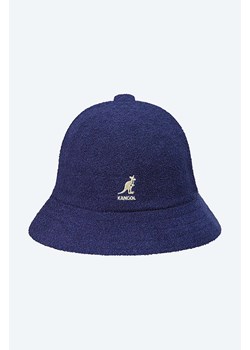 Kangol kapelusz Bermuda Casual kolor granatowy 0397BC.NAVY-NAVY ze sklepu PRM w kategorii Kapelusze męskie - zdjęcie 161399402