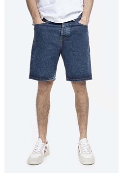 Carhartt WIP szorty jeansowe Newel męskie I029209.-BLUE.STONE ze sklepu PRM w kategorii Spodenki męskie - zdjęcie 161401083