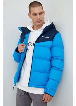 Columbia kurtka Iceline kolor niebieski ze sklepu PRM w kategorii Kurtki męskie - zdjęcie 161401223
