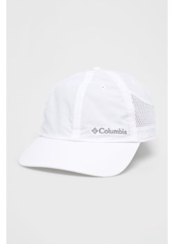 Columbia czapka z daszkiem Tech Shade kolor biały 1539331 ze sklepu PRM w kategorii Czapki z daszkiem męskie - zdjęcie 161401623