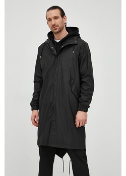 Rains parka 18140 Fishtail Parka 18140 kolor czarny przejściowa 18140.01-Black ze sklepu PRM w kategorii Kurtki damskie - zdjęcie 161402132