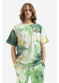 CLOT t-shirt bawełniany męski kolor zielony wzorzysty CLTES10008.GREEN-GREEN ze sklepu PRM w kategorii T-shirty męskie - zdjęcie 161402724