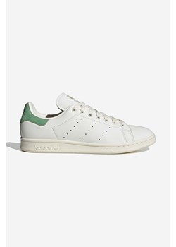 adidas Originals sneakersy skórzane Stan Smith FZ6436 kolor biały ze sklepu PRM w kategorii Buty sportowe damskie - zdjęcie 161402810