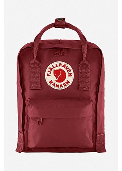 Fjallraven plecak Kanken Mini kolor czerwony mały z aplikacją F23561.326-326 ze sklepu PRM w kategorii Plecaki - zdjęcie 161405122