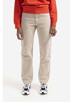 Wood Wood jeansy bawełniane Ilo Rigid Denim high waist 12211305.7051-LIGHTSA ze sklepu PRM w kategorii Jeansy damskie - zdjęcie 161405153