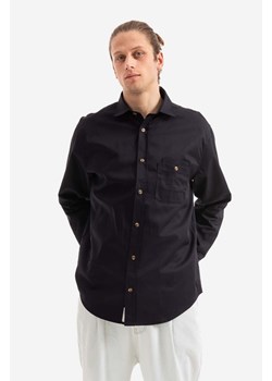 Drôle de Monsieur koszula męska kolor czarny regular z kołnierzykiem klasycznym SH100.NAVY-NAVY ze sklepu PRM w kategorii Koszule męskie - zdjęcie 161405762