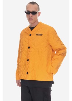 PLEASURES kurtka Lasting Liner Jacket męska kolor pomarańczowy przejściowa P23SP001-ORANGE ze sklepu PRM w kategorii Kurtki męskie - zdjęcie 161405854