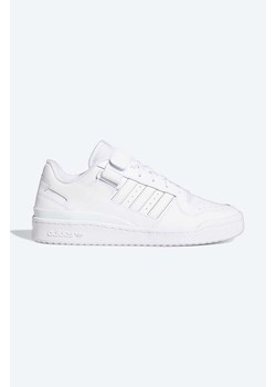 adidas Originals sneakersy skórzane Forum Low FY7755 kolor biały ze sklepu PRM w kategorii Buty sportowe męskie - zdjęcie 161406142