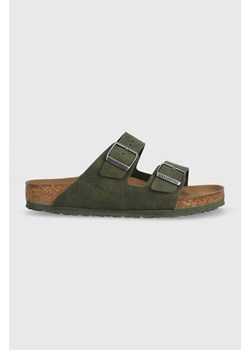 Birkenstock klapki Arizona męskie kolor zielony 1024550 1024550-DDustThyme ze sklepu PRM w kategorii Klapki męskie - zdjęcie 161407160