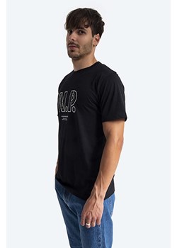 Norse Projects t-shirt bawełniany Niels Teknisk Logo kolor czarny z nadrukiem N01.0570.9999-9999 ze sklepu PRM w kategorii T-shirty męskie - zdjęcie 161408292