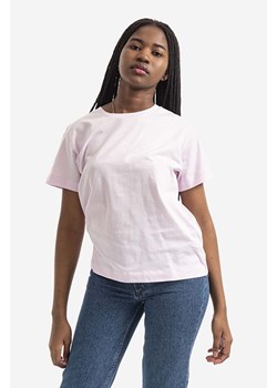 A.P.C. t-shirt bawełniany Jade kolor różowy COEIO.F26937-ROSEPALE ze sklepu PRM w kategorii Bluzki damskie - zdjęcie 161409194