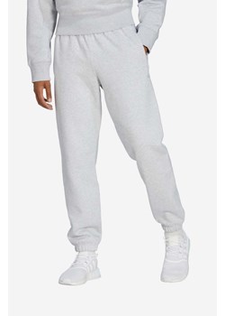 adidas Originals spodnie dresowe Premium Essentials Sweat Pants kolor szary gładkie HB7503-SZARY ze sklepu PRM w kategorii Spodnie męskie - zdjęcie 161409881