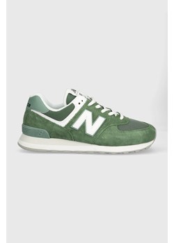 New Balance sneakersy 574 kolor zielony ze sklepu PRM w kategorii Buty sportowe męskie - zdjęcie 161410184