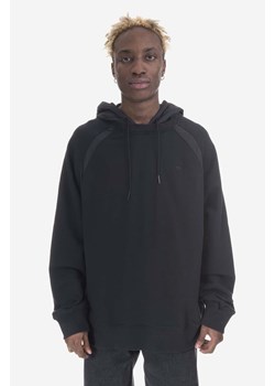 adidas Originals bluza bawełniana Trefoil Essentials Hoodie męska kolor czarny z kapturem gładka HR8673-CZARNY ze sklepu PRM w kategorii Bluzy męskie - zdjęcie 161411240