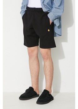 Carhartt WIP szorty Pocket Sweat Short męskie kolor czarny I028950-PHOENIX/GO ze sklepu PRM w kategorii Spodenki męskie - zdjęcie 161411942