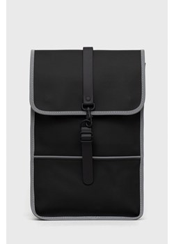 Rains plecak 14080 Backpack Mini Reflective kolor czarny duży gładki 14080.70-BlackRefle ze sklepu PRM w kategorii Plecaki - zdjęcie 161411984