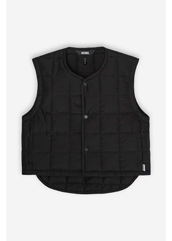 Rains bezrękawnik Liner W Vest 18190 kolor czarny przejściowy 18190-BLACK. ze sklepu PRM w kategorii Kamizelki damskie - zdjęcie 161412303