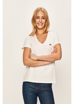 Levi's - T-shirt 85341.0002-Neutrals ze sklepu PRM w kategorii Bluzki damskie - zdjęcie 161412903