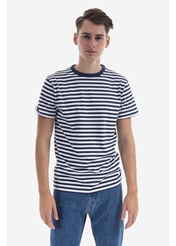 Norse Projects t-shirt bawełniany Niels Classic Stripe kolor biały wzorzysty N01.0563.7004-7004 ze sklepu PRM w kategorii T-shirty męskie - zdjęcie 161413032