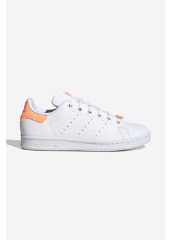 adidas Originals sneakersy HQ1891 Stan Smith J kolor biały ze sklepu PRM w kategorii Buty sportowe damskie - zdjęcie 161413522