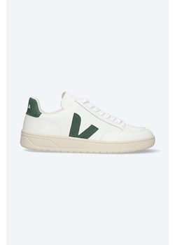Veja sneakersy skórzane V-12 kolor biały XD0202336 ze sklepu PRM w kategorii Buty sportowe męskie - zdjęcie 161414514