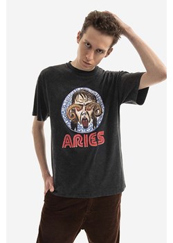 Aries t-shirt bawełniany Astrology For Aliens SS Tee kolor czarny z nadrukiem AR60005-acid.wash ze sklepu PRM w kategorii T-shirty męskie - zdjęcie 161414760