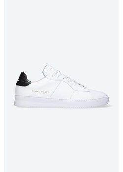 Filling Pieces sneakersy skórzane Court Bianco kolor biały 89127791861 ze sklepu PRM w kategorii Buty sportowe damskie - zdjęcie 161414814
