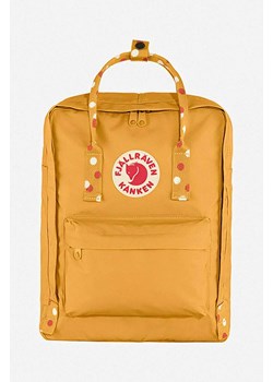 Fjallraven plecak Kanken kolor żółty duży z aplikacją F23510.160.916-160 ze sklepu PRM w kategorii Plecaki - zdjęcie 161414844