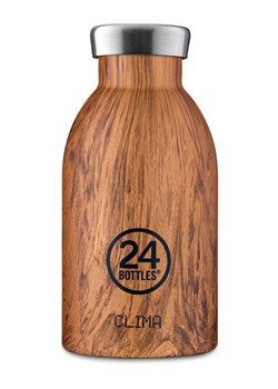 24bottles butelka termiczna Clima Sequoia Wood 330ml ze sklepu PRM w kategorii Bidony i butelki - zdjęcie 161415354