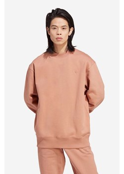 adidas Originals bluza Adicolor Contempo Crew Sweatshirt męska kolor różowy gładka IB9494-ROZOWY ze sklepu PRM w kategorii Bluzy męskie - zdjęcie 161416451