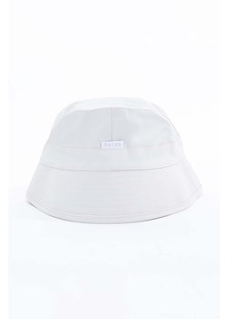 Rains kapelusz Bucket Hat 2001 kolor biały 2001.OFFWHITE ze sklepu PRM w kategorii Kapelusze damskie - zdjęcie 161417050
