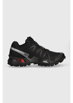 Salomon buty 410855 męskie kolor czarny 410855-BLACK ze sklepu PRM w kategorii Buty trekkingowe męskie - zdjęcie 161417171