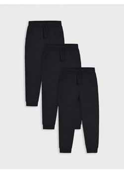 Sinsay - Spodnie dresowe 3 pack - czarny ze sklepu Sinsay w kategorii Spodnie chłopięce - zdjęcie 161420063
