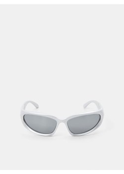 Sinsay - Okulary przeciwsłoneczne - srebrny ze sklepu Sinsay w kategorii Okulary przeciwsłoneczne damskie - zdjęcie 161426360