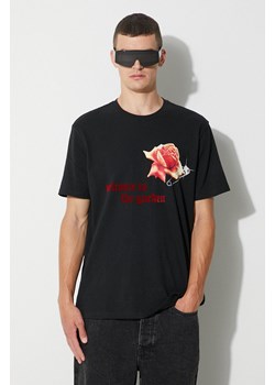 KSUBI t-shirt bawełniany kolor czarny z nadrukiem ze sklepu PRM w kategorii T-shirty męskie - zdjęcie 161433232
