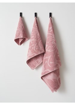 Sinsay - Ręcznik bawełniany we wzory - różowy ze sklepu Sinsay w kategorii Ręczniki - zdjęcie 161437864