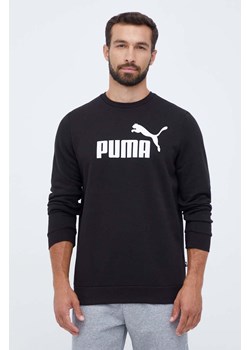 Puma bluza męska kolor czarny z nadrukiem ze sklepu ANSWEAR.com w kategorii Bluzy męskie - zdjęcie 161442581