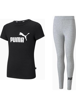 Komplet dziewczęcy Essentials Logo Puma ze sklepu SPORT-SHOP.pl w kategorii Komplety dziewczęce - zdjęcie 161443351