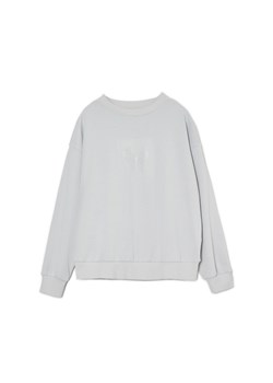 Cropp - Szara bluza oversize - szary ze sklepu Cropp w kategorii Bluzy damskie - zdjęcie 161453560