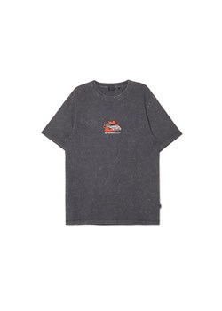 Cropp - T-shirt z efektem acid wash - czarny ze sklepu Cropp w kategorii T-shirty męskie - zdjęcie 161453573