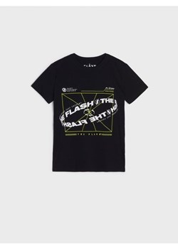 Sinsay - Koszulka Flash - czarny ze sklepu Sinsay w kategorii T-shirty chłopięce - zdjęcie 161455033