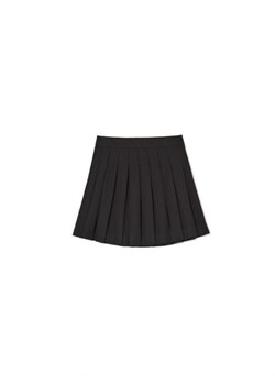 Cropp - Czarna plisowana spódniczka mini - czarny ze sklepu Cropp w kategorii Spódnice - zdjęcie 161465423