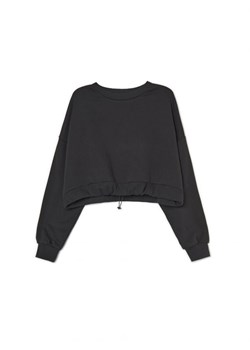 Cropp - Czarna bluza oversize - czarny ze sklepu Cropp w kategorii Bluzy damskie - zdjęcie 161466093
