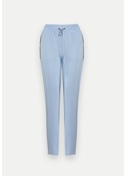 Niebieskie spodnie z grafitowymi wstawkami ze sklepu Molton w kategorii Spodnie damskie - zdjęcie 161468391